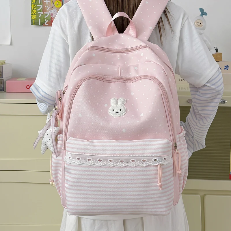 Süßer Dekorativer Rucksack mit Hasenohren-Design Karnz