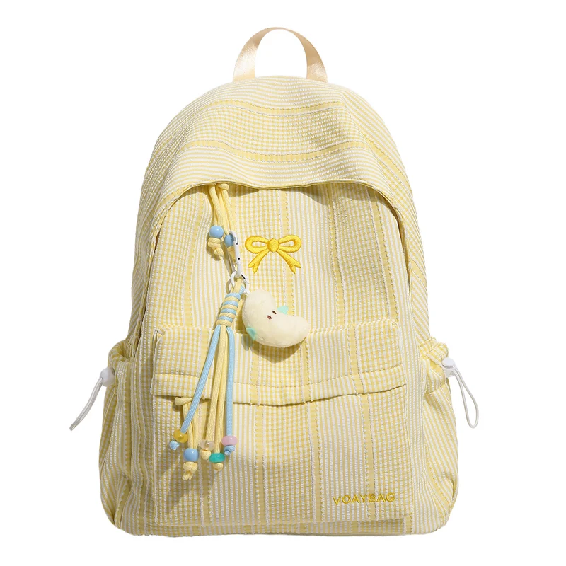 Süße karierte Schulrucksack Karnz