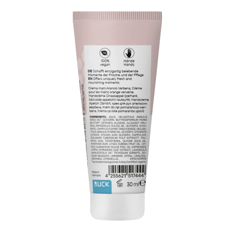 peclavus Handcreme Orange Eisenkraut