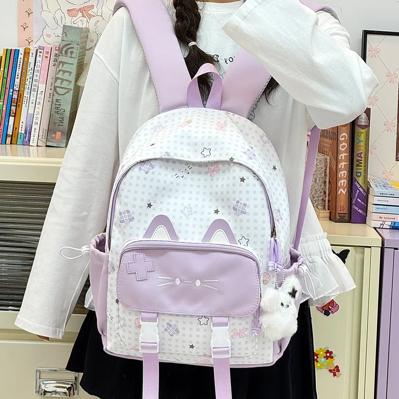 Süßer Katzenohren-Rucksack Karnz