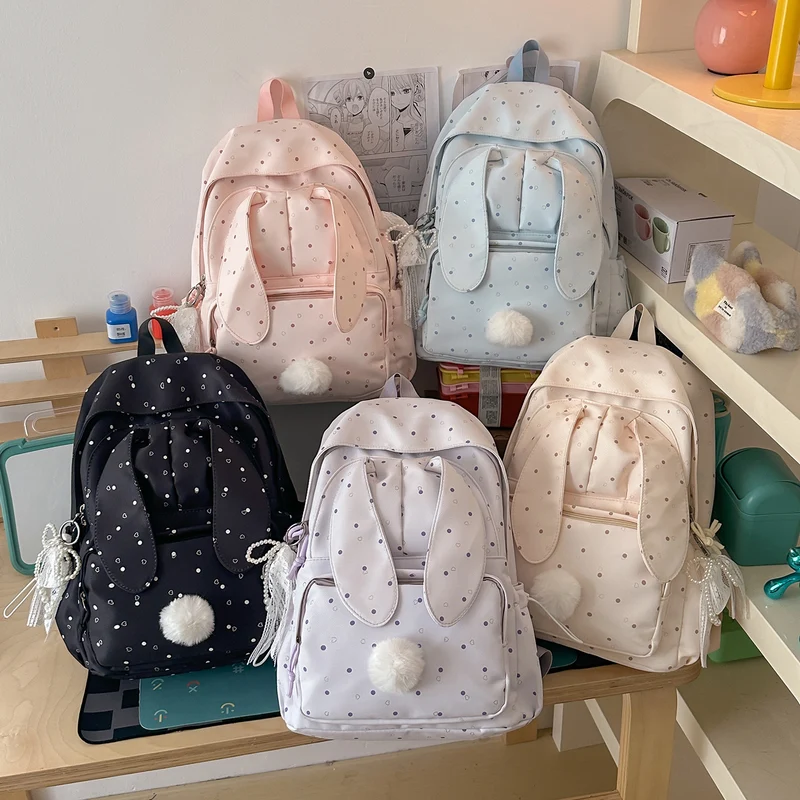 Süßer Rucksack mit Hasenohren Thema Karnz