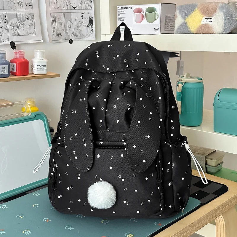 Süßer Rucksack mit Hasenohren Thema Karnz