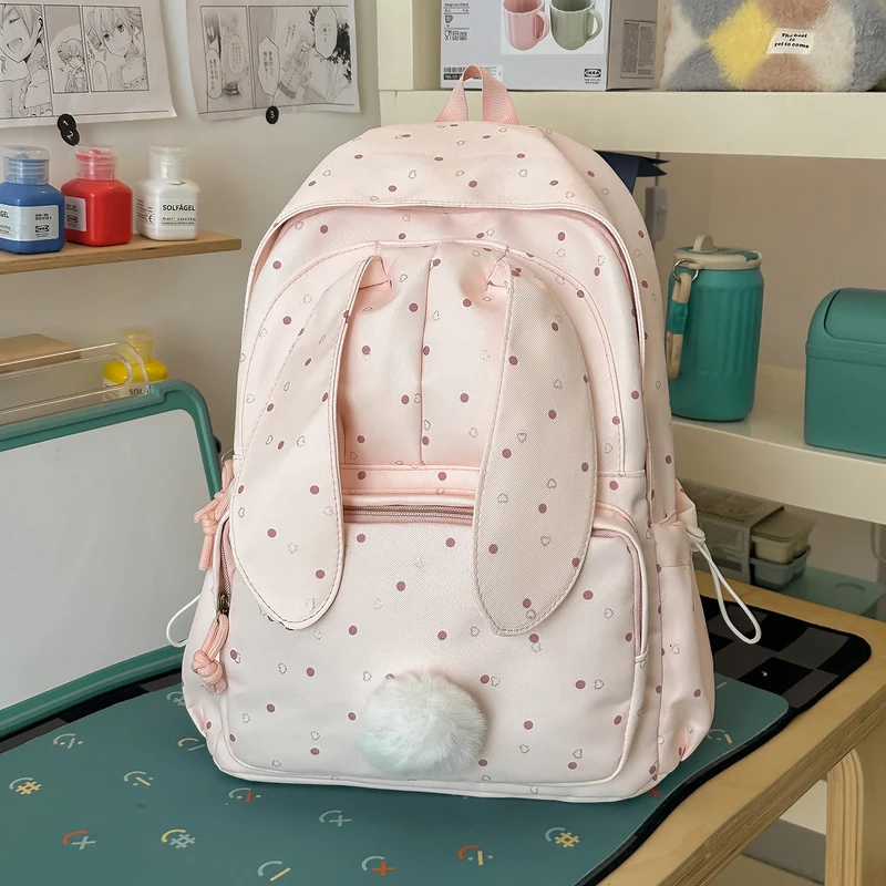 Süßer Rucksack mit Hasenohren Thema Karnz