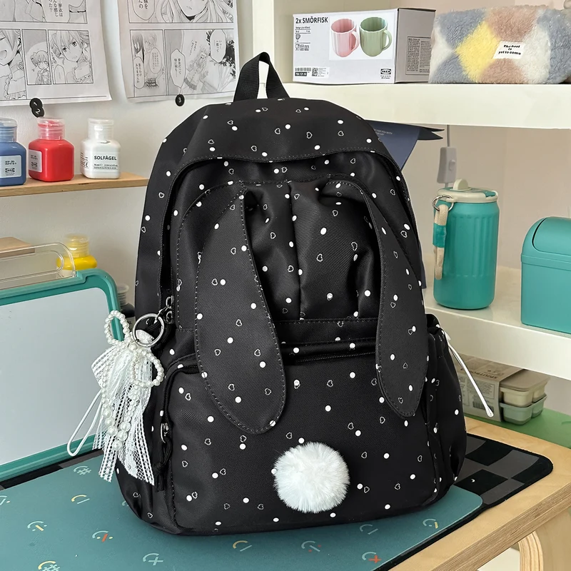 Süßer Rucksack mit Hasenohren Thema Karnz