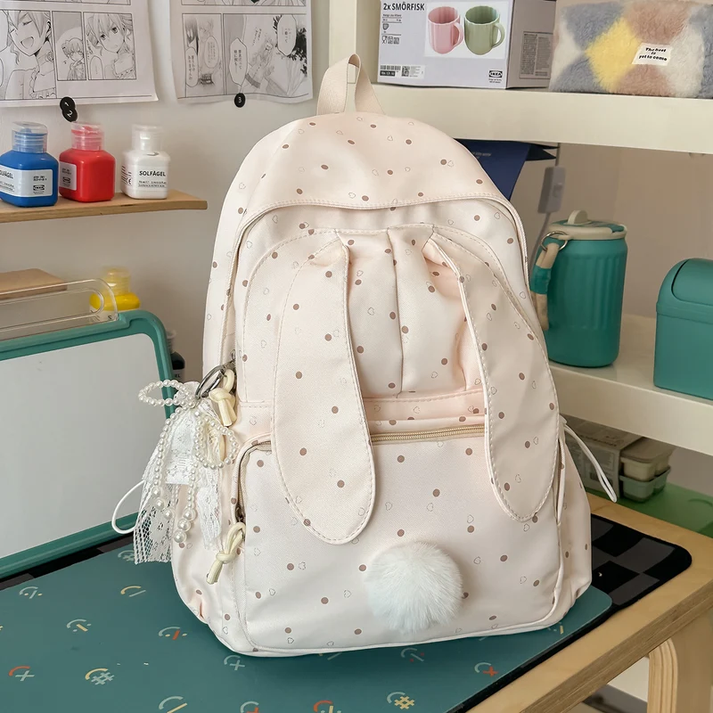 Süßer Rucksack mit Hasenohren Thema Karnz