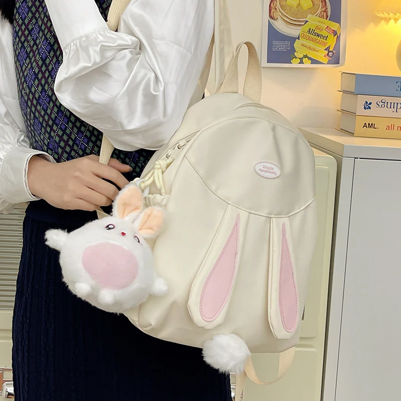 Süßer Bunny-Ohren Freizeit Rucksack Karnz