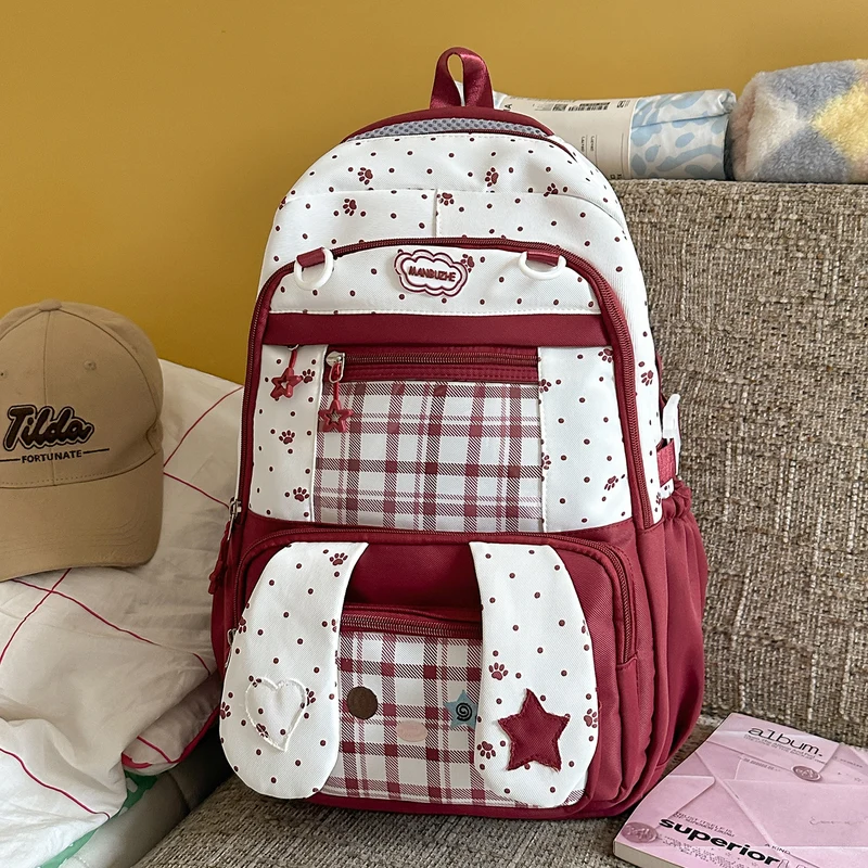 Süßer Hasenohr-Rucksack Karnz