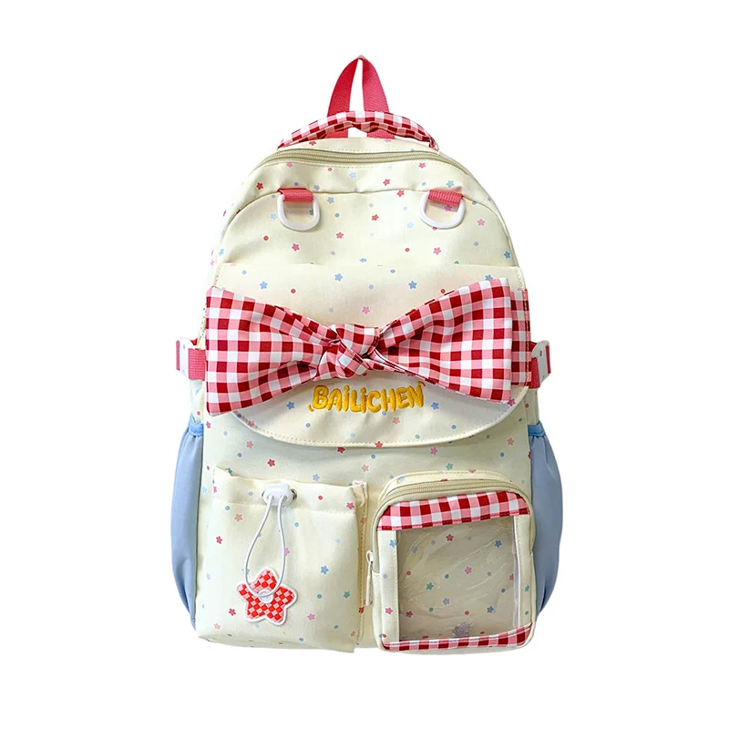 Niedlicher mit Schleife verzierten Schulrucksack Karnz