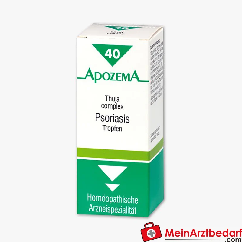 Apozema Psoriasis-Tropfen 50 ml Homöopathie bei juckender Haut