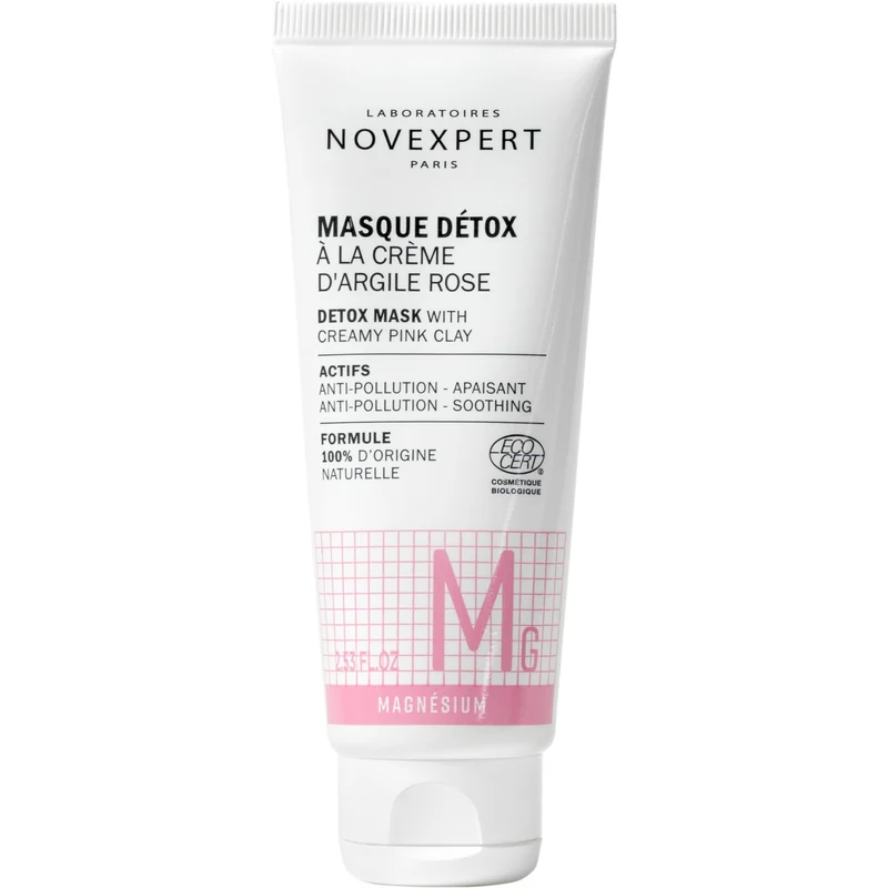NOVEXPERT Detox Mask With Creamy Pink Clay 75 ml