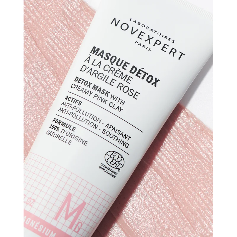 NOVEXPERT Detox Mask With Creamy Pink Clay 75 ml