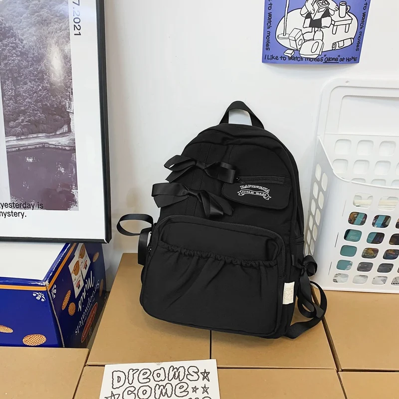 Charmantes Bogen-Applikation Freizeit-Rucksack Karnz