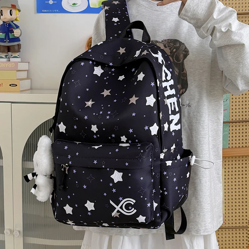 Bunny Ohr Muster Schul Rucksack Karnz