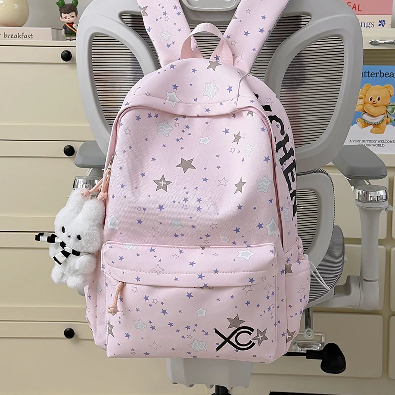 Bunny Ohr Muster Schul Rucksack Karnz