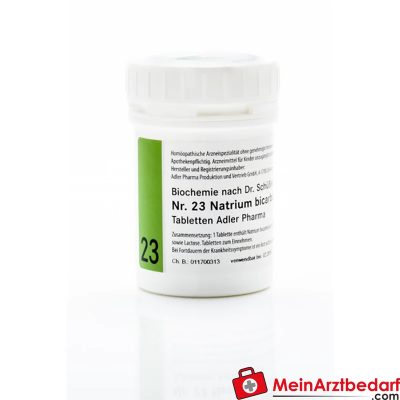 Adler Pharma Schüßler Salz Nr. 23 D12 Tabletten 100 g Natrium bicarbonicum