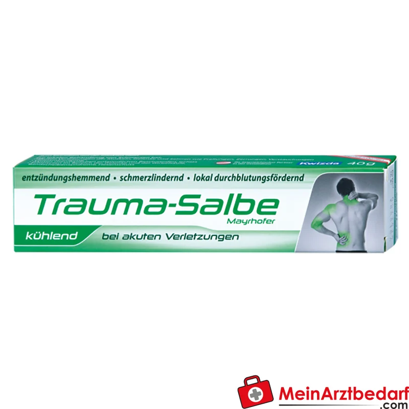 Kwizda-OTC Trauma-Salbe kühlend 40 g, Schmerzsalbe mit Methylsalicylat Menthol Kampfer