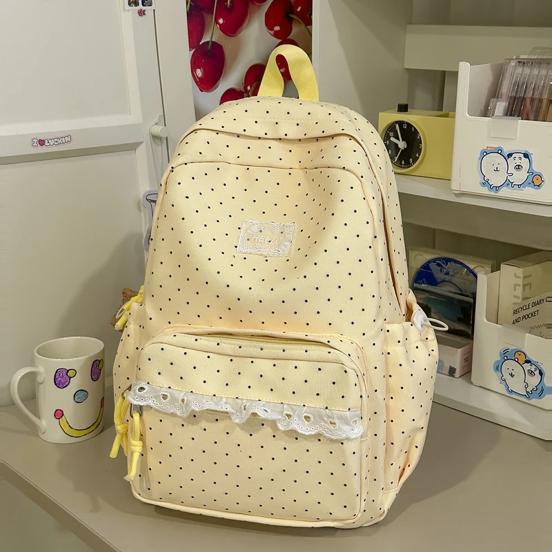 Adorable Polka Dot Rucksack Karnz