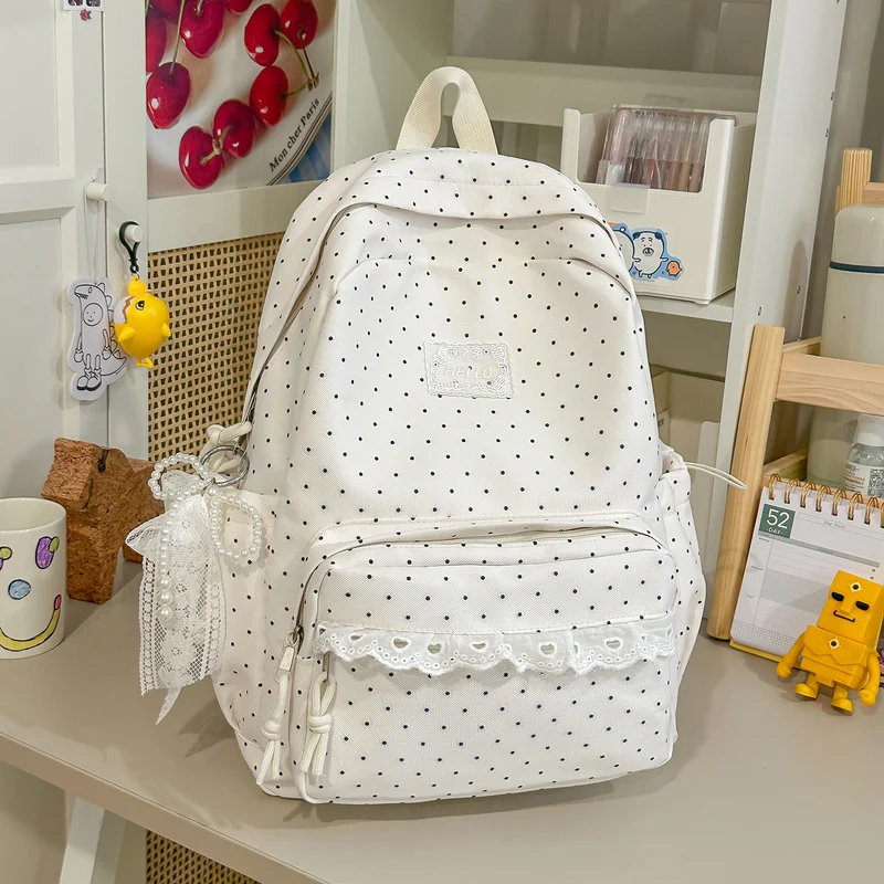 Adorable Polka Dot Rucksack Karnz