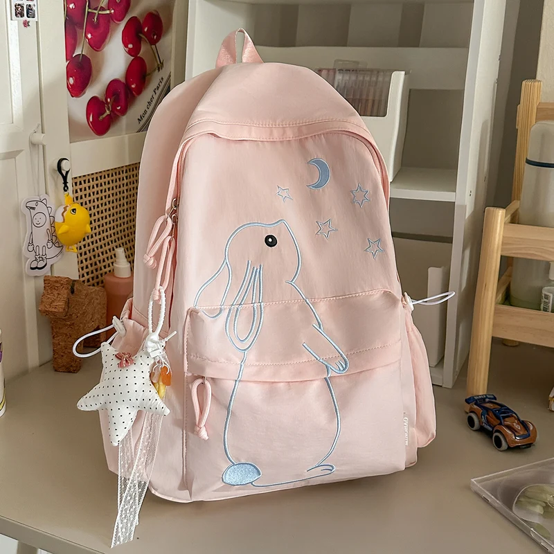 Adorable Cartoon Bunny-Designed Rucksack Karnz