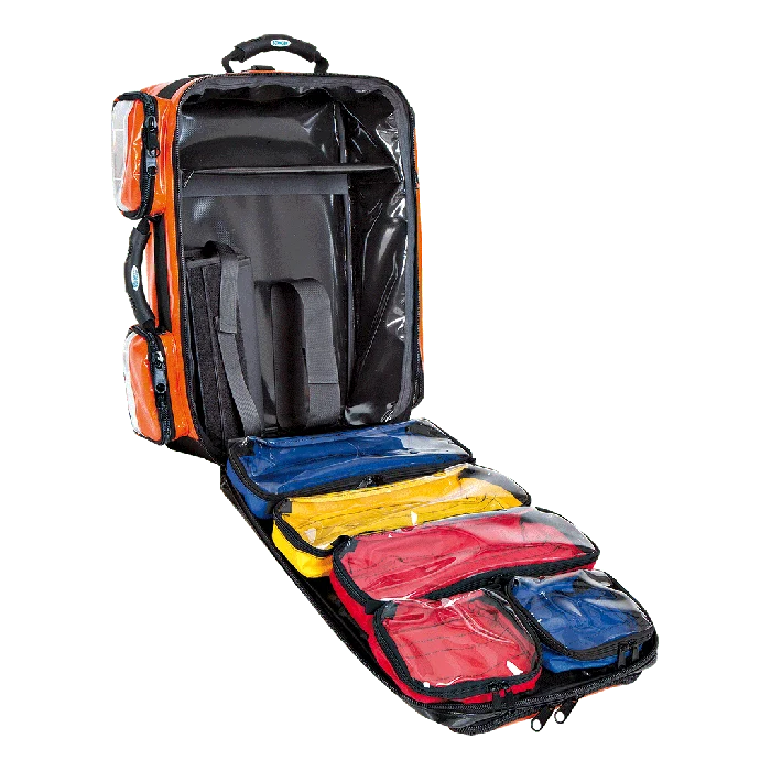 NumberOne Notfallrucksack leer mit O2-Halterung 1 l | Packung (1 Stück)