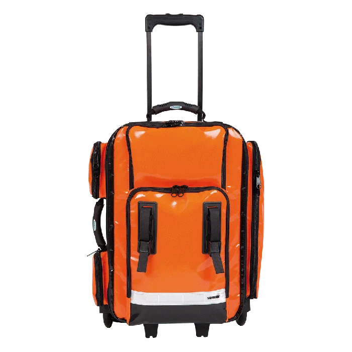 NumberOne Back'n'Roll Notfallrucksack leer mit Rollen incl. 3 große - 2 kleine Modultaschen | Packung (1 Stück)
