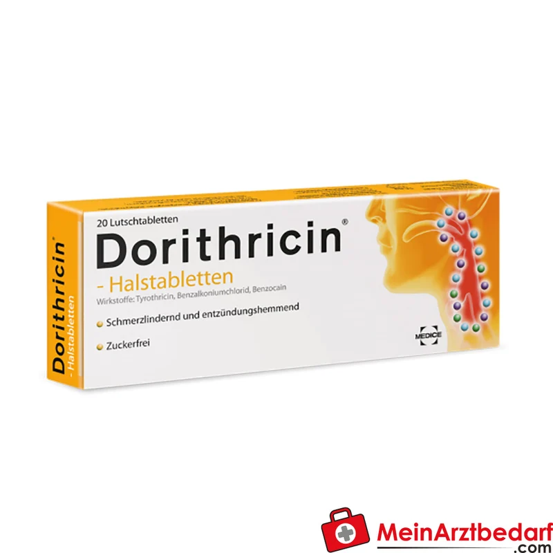Dorithricin Halstabletten 20 St. – schmerzlindernd, entzündungshemmend