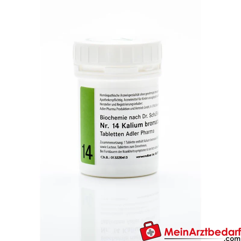 Adler Pharma Schüßler Salz Nr. 14 Kalium bromatum D12 Tabletten 250 g