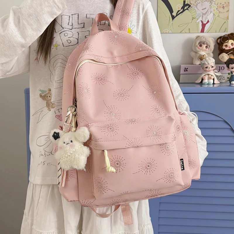 Schicke Gemusterte Schultasche Karnz