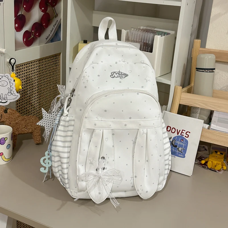 Charmante Hasenohren-Design Rucksack Karnz