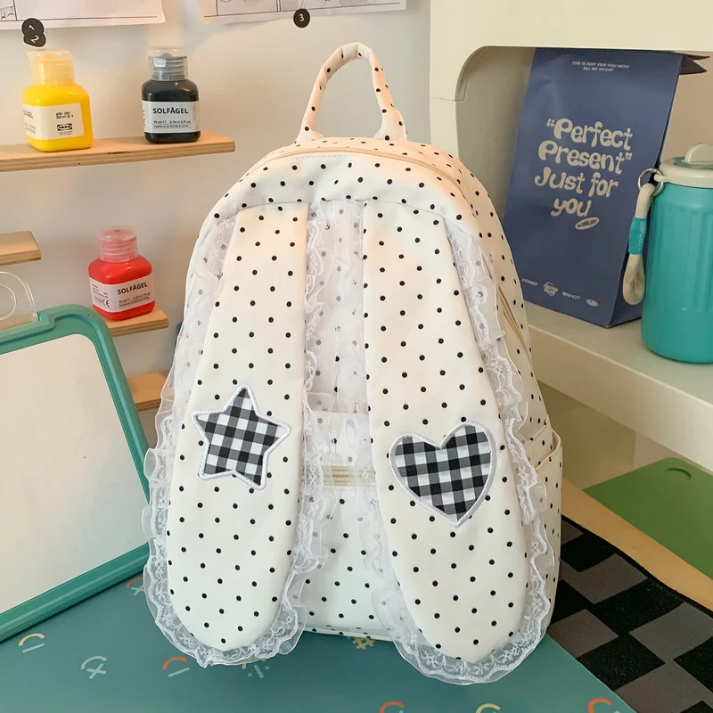 Charmante Bunny Ear Rucksack Karnz