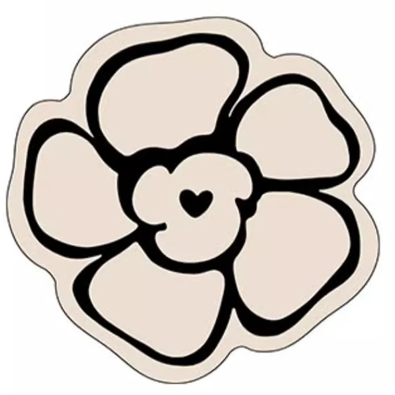 Florales Design Teppich