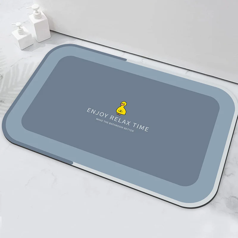 Badezimmermatte für den Boden zu Hause