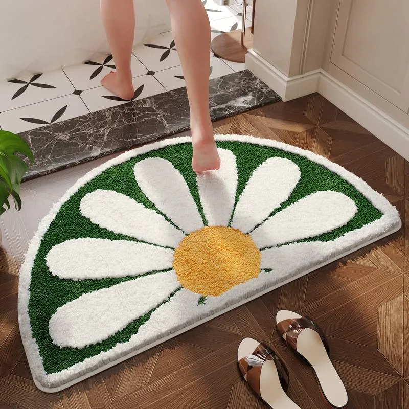 Weicher Floraler Badematte