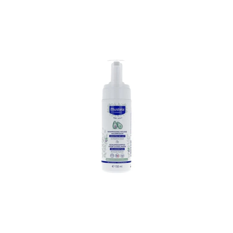 Mustela Schuimshampoo voor Zuigelingen 150 ml