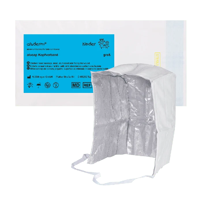 aluderm® Kinder-alucap groß | Packung (1 Stück)