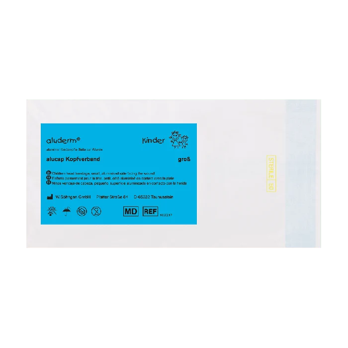 aluderm® Kinder-alucap groß | Packung (1 Stück)