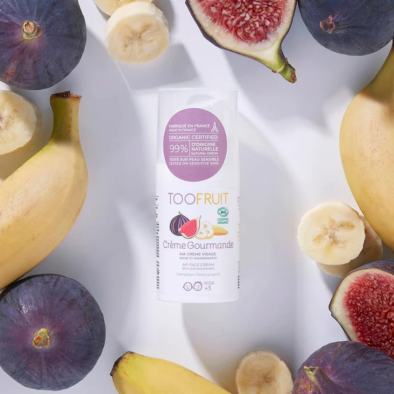 TOOFRUIT Gourmet Cream Gesichtscreme Banane - Feige 30ml