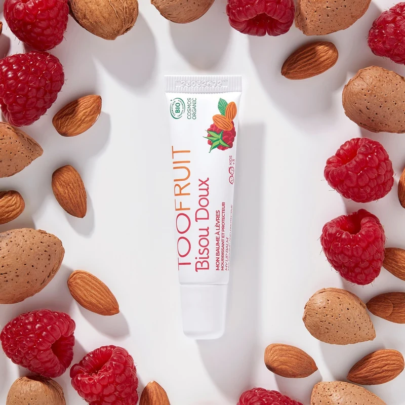 TOOFRUIT Bisou Doux Lippenbalsam Himbeere - Mandel 10ml