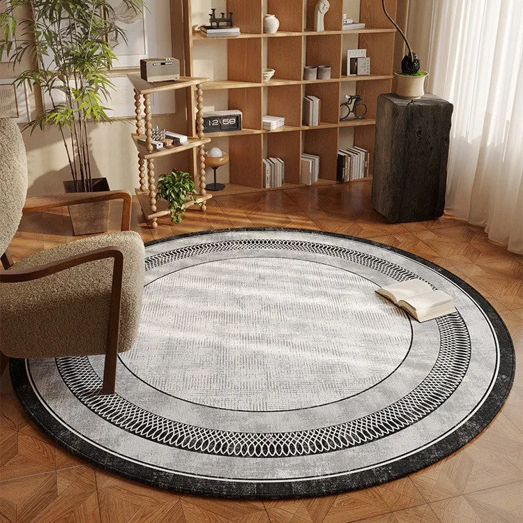 Modern geometrisches Muster Bereichsteppich für Zuhause