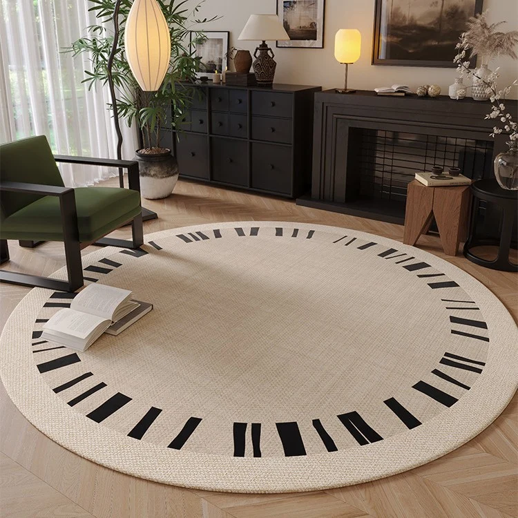Modern geometrisches Muster Bereichsteppich für Zuhause
