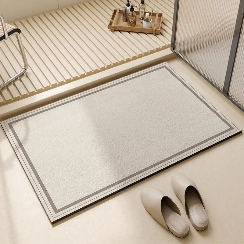 Moderner abstrakter Muster-Badematte für das Badezimmer