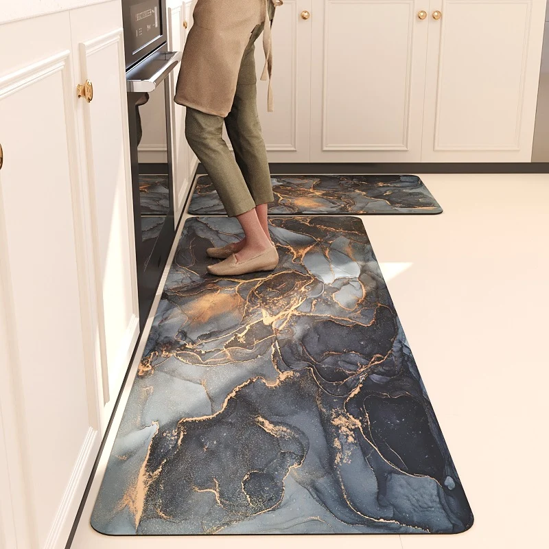 Luxuriöse Marmor Design Küchen Komfortmatte für Zuhause