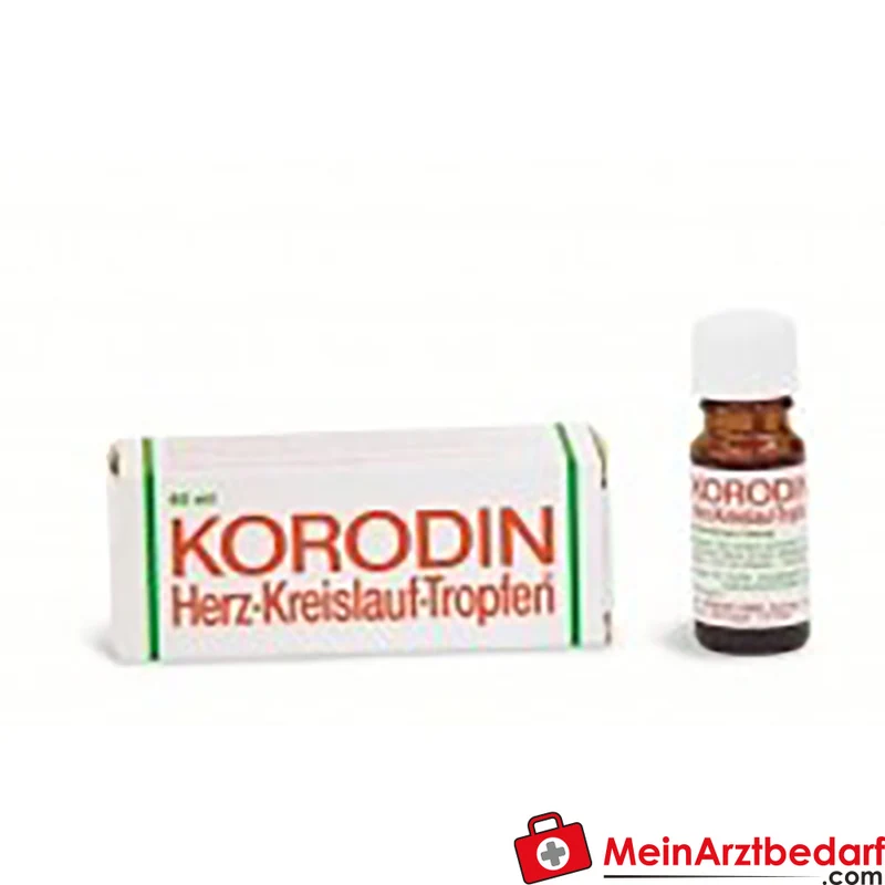 Schmidgall Korodin Herz-Kreislauf-Tropfen 10 ml, pflanzliches Arzneimittel