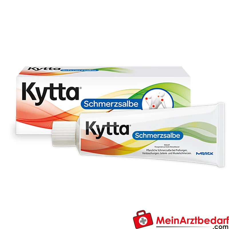 Kytta Schmerzsalbe 100 g, Beinwellwurzelextrakt, pflanzlich gegen Muskel-, Gelenk- und Rückenschmerzen