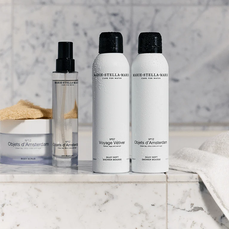 Marie-Stella-Maris Seidig weiches Duschmousse Objets d'Amsterdam 200ml