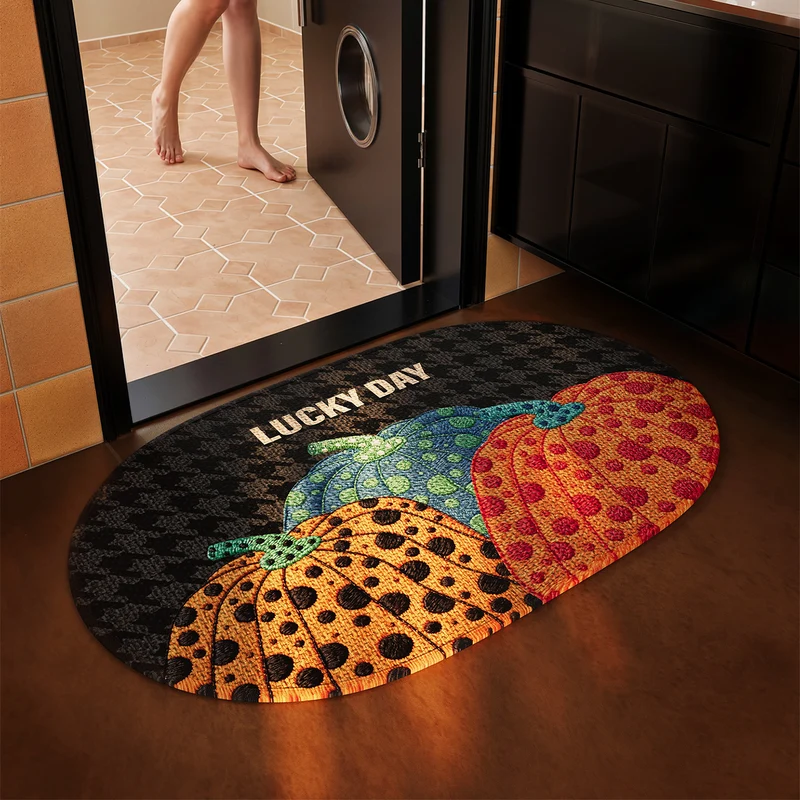 Spaß Themed Indoor Oval Mat