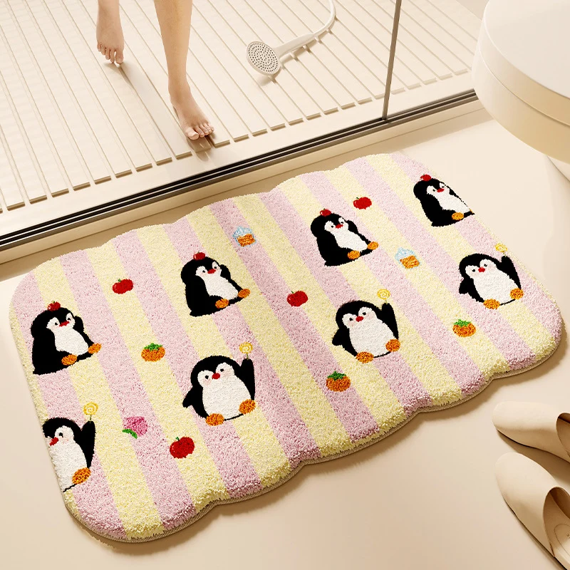 Spaßiges, tierisch inspiriertes Badezimmermatte