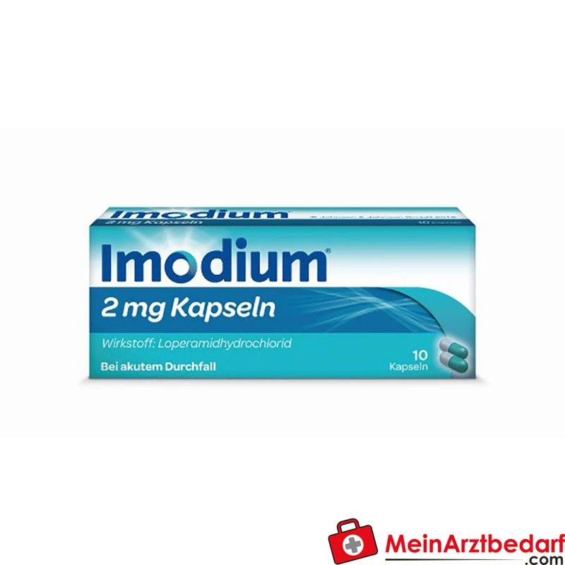 Johnson & Johnson Imodium Loperamid 2 mg Kapseln 20 Stk. gegen Durchfall