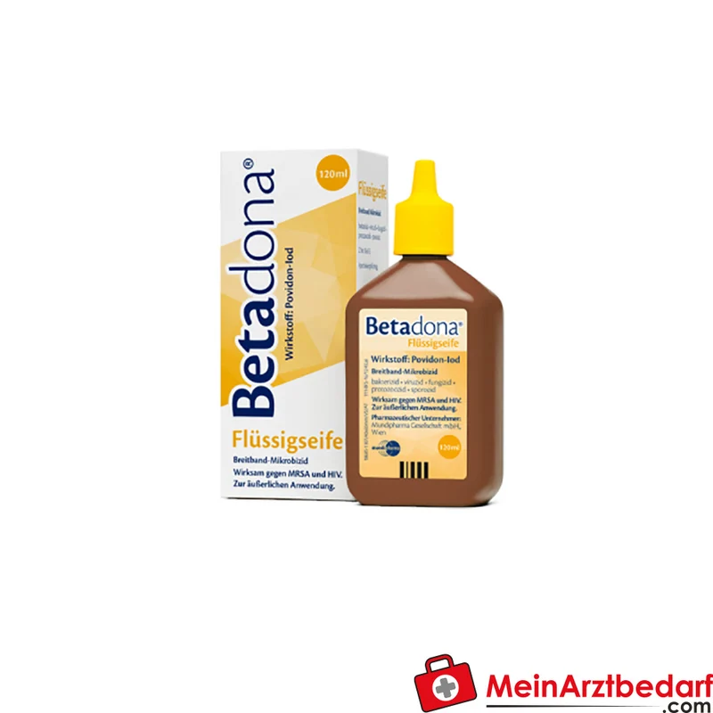 Betadona Flüssigseife 500 ml antimikrobiell antiseptisch Händedesinfektion