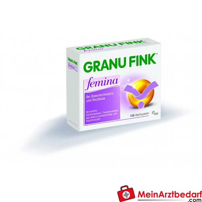OME01 Granufink femina Kapseln 60 St. pflanzliches Arzneimittel bei Reizblase und Harndrang